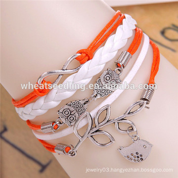 Multilayer Fashion leather custom bracelet